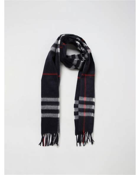 burberry blue scarf bag|Burberry men's blue plaid scarf.